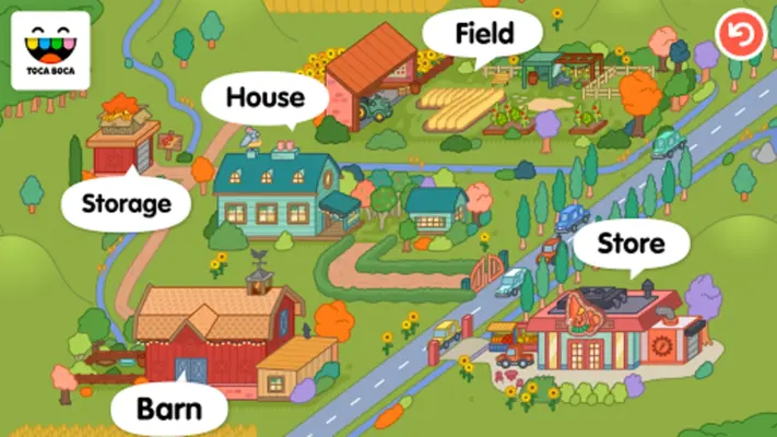 Toca Life Farm android App screenshot 1