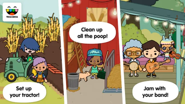 Toca Life Farm android App screenshot 4