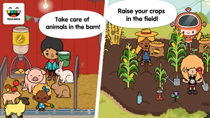 Toca Life Farm android App screenshot 5